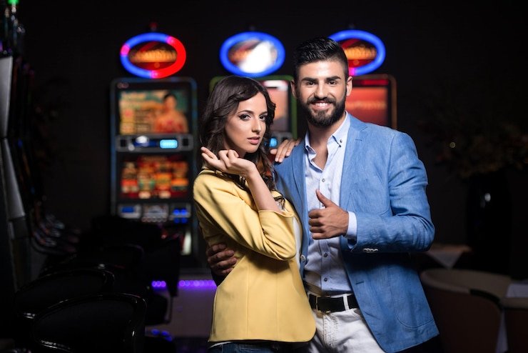 Studio live dealer Microgaming dengan kamera profesional